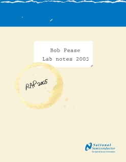 Bob Pease Lab Notes